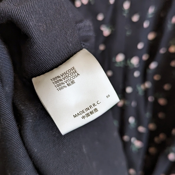 Brandy Melville Woman's Robbie Floral Wrap Around Dress - Picture 6 of 9